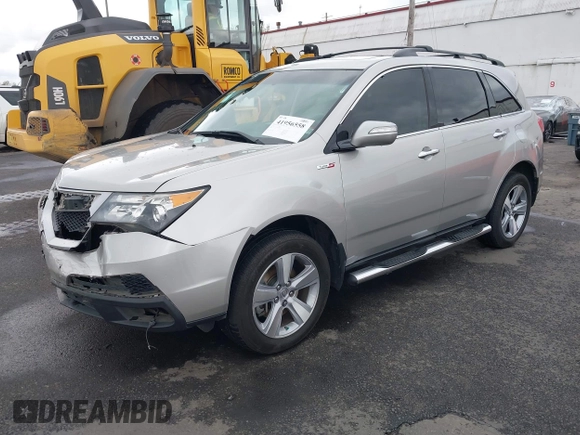 2012 Acura MDX Tech Pkg with VIN 2HNYD2H36CH516892, listed as a IAAI auction lot 41956558 with 162,318 mi miles. Bid and sale history available at carsss.com. Image 17.