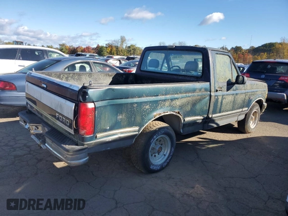 1992 Ford F-150 with VIN 1FTDF15NXNNB01339, listed as a Copart auction lot 76107684 with 124,732 mi miles and Clean title. Bid and sale history available at DreamBid. Image 3.
