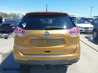 2015 Nissan Rogue S with VIN KNMAT2MT6FP510526, listed as a IAAI auction lot 41779947 with 99,132 mi miles. Bid and sale history available at carsss.com. Image 16.