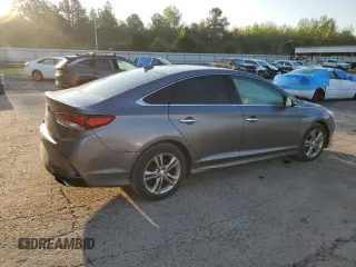 2018 Hyundai Sonata SEL with VIN 5NPE34AF7JH664453, listed as a Copart auction lot 52826585 with 105,788 mi miles and Salvage Title. Bid and sale history available at DreamBid. Image 3.