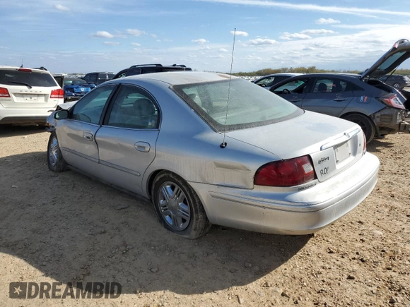 2002 Mercury Sable LS Premium with VIN 1MEFM55SX2A618363, listed as a Copart auction lot 84766174 with 179,585 mi miles and Salvage Title. Bid and sale history available at DreamBid. Image 2.