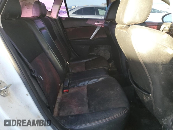 2013 Mazda 3 Mazdaspeed3 Touring with VIN JM1BL1L46D1785533, listed as a Copart auction lot 87672345 with 181,636 mi miles and Salvage Title. Bid and sale history available at DreamBid. Image 10.