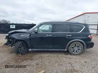 2020 Nissan Armada SV with VIN JN8AY2ND3LX016455, listed as a IAAI auction lot 41015514 with 109,562 mi miles. Bid and sale history available at carsss.com. Image 15.