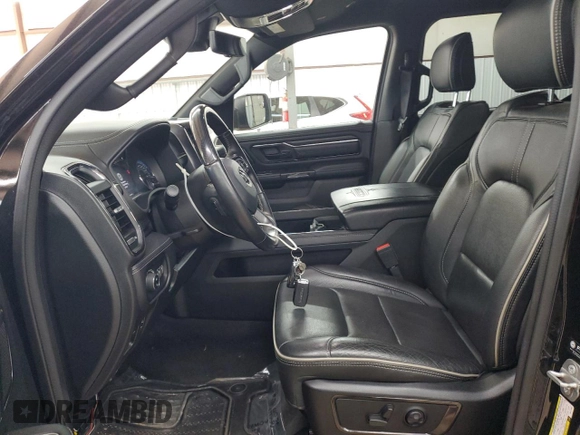 2022 Ram 1500 Limited with VIN 1C6SRFHT6NN171384, listed as a Copart auction lot 51975235 with 34,181 mi miles and Salvage title. Bid and sale history available at DreamBid. Image 7.