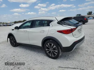 2019 Infiniti QX30 Luxe z VIN SJKCH5CR7KA009141, wystawiony jako Copart lot #53540655 z przebiegiem 47 398 mil mil oraz Nie do naprawy. Historia ofert i sprzedaży dostępna na DreamBid. Obrazek 2.