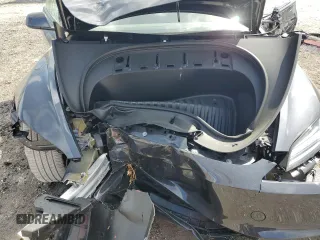 2024 Tesla Model 3 with VIN 5YJ3E1EA5RF742432, listed as a Copart auction lot 47646525 with 3,792 mi miles and Non Repairable. Bid and sale history available at DreamBid. Image 12.