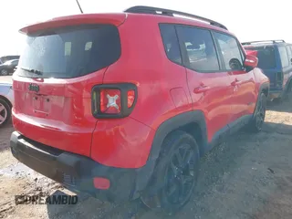 2017 Jeep Renegade Latitude with VIN ZACCJABBXHPF46907, listed as a IAAI auction lot 41503488 with 94,290 mi miles and . Bid and sale history available at carsss.com. Image 4.