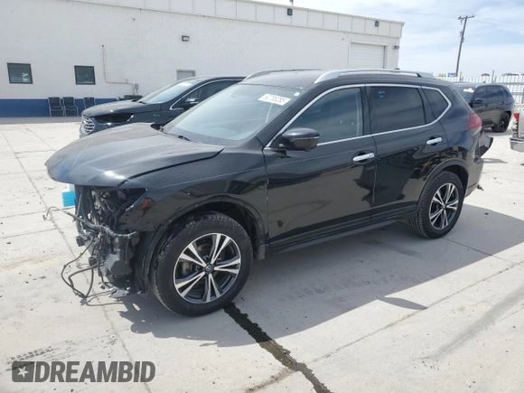2019 Nissan Rogue SV with VIN JN8AT2MV6KW396503, listed as a Copart auction lot 50785285 with 89,075 mi miles and Salvage Title. Bid and sale history available at carsss.com. Image 1.