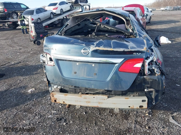 2016 Nissan Sentra SR with VIN 3N1AB7AP5GL639039, listed as a IAAI auction lot 41497826 with 121,558 mi miles. Bid and sale history available at carsss.com. Image 17.