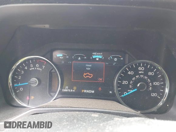 2017 Ford F-150 XL with VIN 1FTEW1EG1HFA57056, listed as a IAAI auction lot 42208792 with 158,973 mi miles and . Bid and sale history available at DreamBid. Image 7.