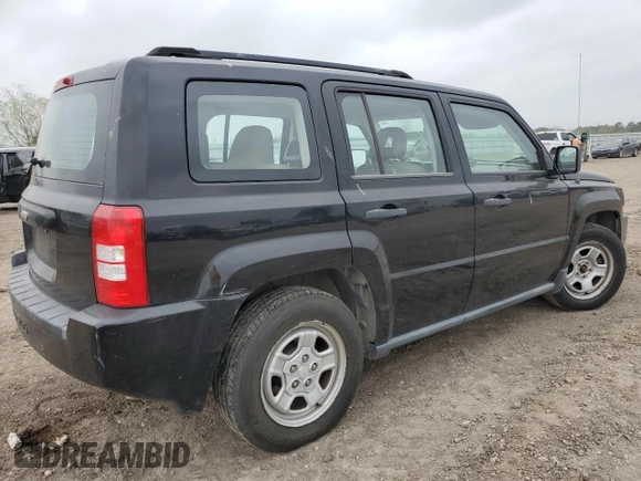 2007 Jeep Patriot Sport with VIN 1J8FT28W87D342765, listed as a Copart auction lot 49204775 with 144,345 mi miles and Salvage Title. Bid and sale history available at DreamBid. Image 3.