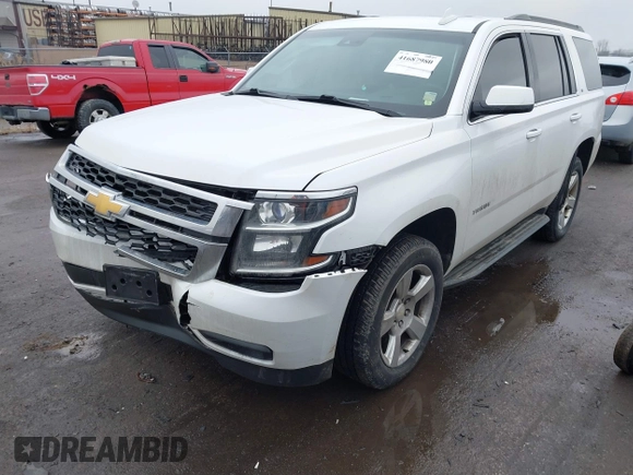 2016 Chevrolet Tahoe LT with VIN 1GNSKBKC6GR462856, listed as a IAAI auction lot 41687980 with 113,161 mi miles and . Bid and sale history available at DreamBid. Image 2.