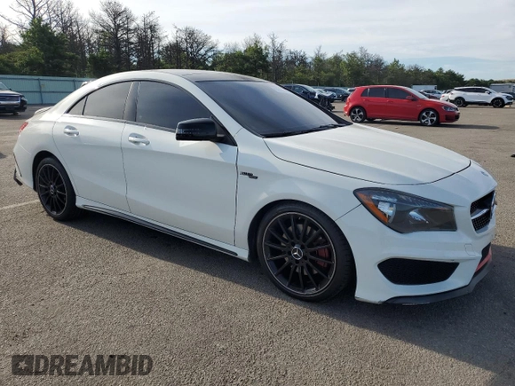 2016 Mercedes-Benz CLA 250 with VIN WDDSJ4GBXGN389799, listed as a Copart auction lot 65928045 with 81,548 mi miles and Salvage title. Bid and sale history available at DreamBid. Image 4.