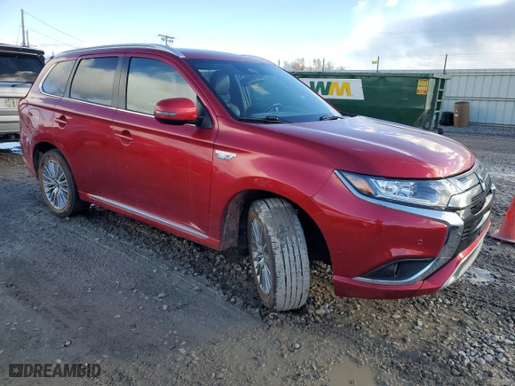 2021 Mitsubishi Outlander PHEV SEL with VIN JA4J2VA75MZ000854, listed as a Copart auction lot 87007434 with 66,512 mi miles and Salvage Title. Bid and sale history available at carsss.com. Image 4.