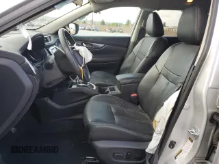 2016 Nissan Rogue SL with VIN 5N1AT2MT0GC744715, listed as a Copart auction lot 51742325 with 52,052 mi miles and Salvage Title. Bid and sale history available at carsss.com. Image 7.