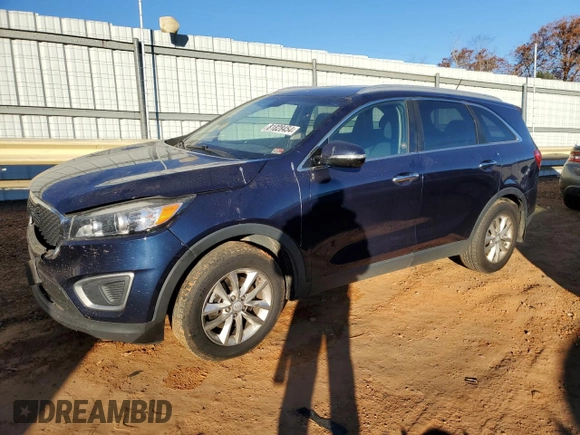 2016 Kia Sorento LX with VIN 5XYPG4A31GG104012, listed as a Copart auction lot 81828454 with 183,133 mi miles and Salvage Title. Bid and sale history available at carsss.com. Image 1.