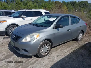 2012 Nissan Versa S with VIN 3N1CN7APXCL901194, listed as a IAAI auction lot 41552348 with 155,002 mi miles. Bid and sale history available at carsss.com. Image 2.