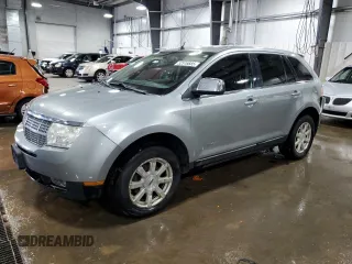 2007 Lincoln MKX with VIN 2LMDU88C87BJ27901, listed as a Copart auction lot 52516685 with 195,343 mi miles and Salvage Title. Bid and sale history available at carsss.com. Image 1.