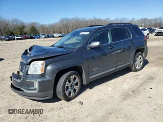 2017 GMC Terrain SLE with VIN 2GKALNEK2H6181497, listed as a Copart auction lot 46445335 with 116,218 mi miles and Salvage Title. Bid and sale history available at carsss.com. Image 1.