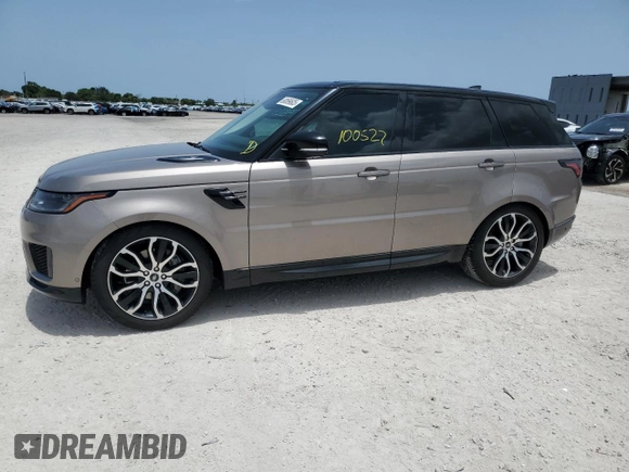 2022 Land Rover Range Rover Sport HSE Silver Edition with VIN SALWR2SU6NA218367, listed as a Copart auction lot 60069605 with 100,522 mi miles and Clean title. Bid and sale history available at DreamBid. Image 1.