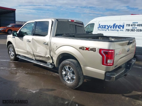 2017 Ford F-150 XL with VIN 1FTEW1EG3HKD81780, listed as a IAAI auction lot 41644328 with 143,667 mi miles. Bid and sale history available at carsss.com. Image 3.
