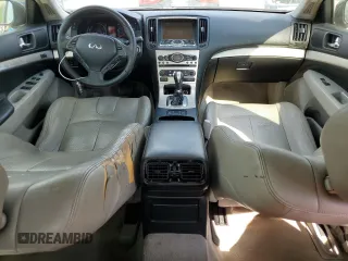 2008 Infiniti G35 with VIN JNKBV61E98M205584, listed as a Copart auction lot 71397924 with 152,266 mi miles and Salvage Title. Bid and sale history available at DreamBid. Image 8.