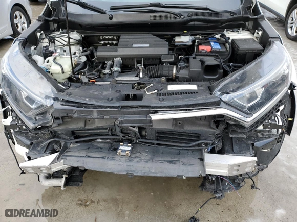 2020 Honda CR-V EX-L with VIN 2HKRW2H88LH700206, listed as a Copart auction lot 43580085 with 63,650 mi miles and Salvage Title. Bid and sale history available at carsss.com. Image 12.