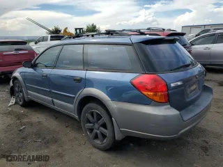 2006 Subaru Legacy Wagon Outback 2.5i with VIN 4S4BP61C367329464, listed as a Copart auction lot 63677764 with 176,802 mi miles and Salvage Title. Bid and sale history available at carsss.com. Image 2.