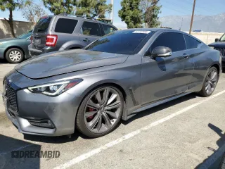 2021 Infiniti Q60 Red Sport 400 с VIN JN1FV7LK5MM530077, выставлен на аукционе Copart как лот 52732985 с пробегом 38 404 миль миль и Списание • Salvage title. История ставок и продаж доступна на DreamBid. Изображение 1.