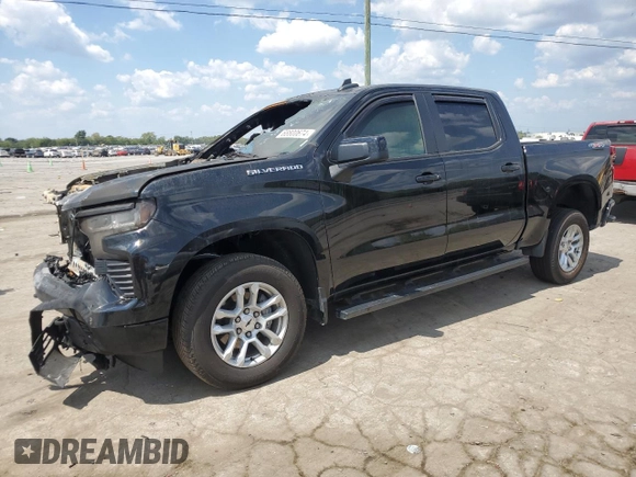2022 Chevrolet Silverado 1500 RST with VIN 1GCUDEET0NZ630075, listed as a Copart auction lot 85716684 with Not Provided miles and Clean Title. Bid and sale history available at DreamBid. Image 1.
