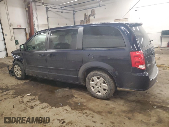2012 Dodge Grand Caravan SE with VIN 2C4RDGBG2CR333664, listed as a Copart auction lot 46734485 with 211,138 mi miles and Salvage Title. Bid and sale history available at DreamBid. Image 2.
