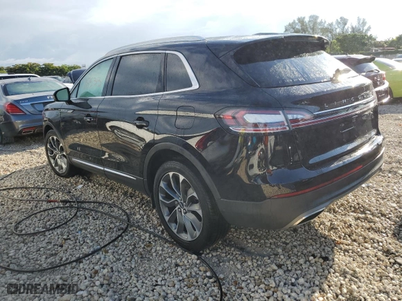 2021 Lincoln Nautilus Reserve with VIN 2LMPJ8KP7MBL16181, listed as a Copart auction lot 49482623 with 18,533 mi miles. Bid and sale history available at carsss.com. Image 2.