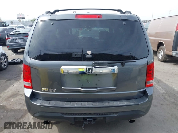 2012 Honda Pilot EX-L with VIN 5FNYF3H55CB039448, listed as a IAAI auction lot 41657753 with 168,647 mi miles. Bid and sale history available at carsss.com. Image 16.