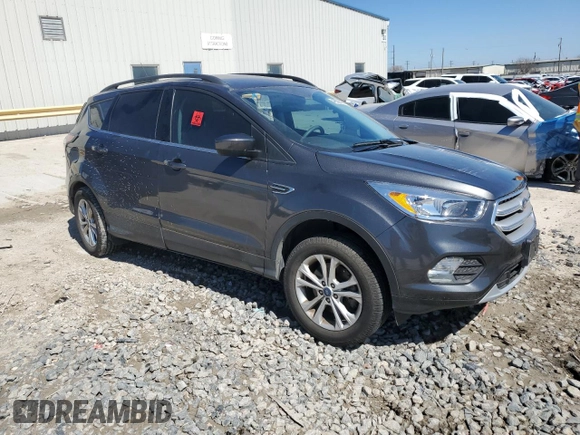 2018 Ford Escape SE with VIN 1FMCU9GD8JUD58290, listed as a Copart auction lot 48539545 with 78,815 mi miles and Salvage Title. Bid and sale history available at carsss.com. Image 4.