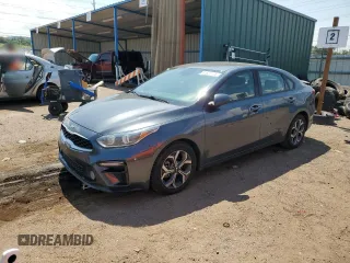 2019 Kia Forte LXS with VIN 3KPF24AD9KE059751, listed as a Copart auction lot 61624175 with 129,441 mi miles and Salvage title. Bid and sale history available at DreamBid. Image 1.