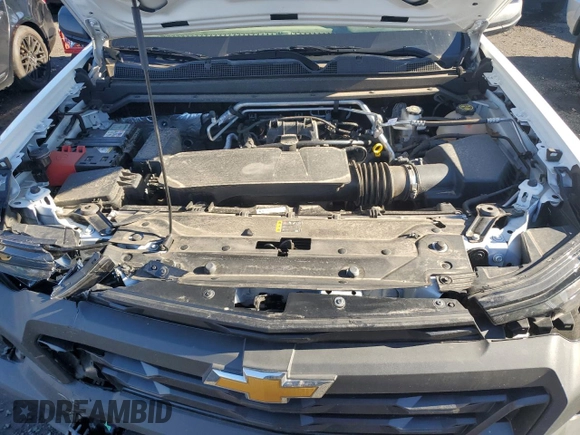2023 Chevrolet Colorado 4WD Work Truck with VIN 1GCPTBEK9P1199744, listed as a Copart auction lot 81832834 with 27,146 mi miles and Salvage title. Bid and sale history available at DreamBid. Image 11.