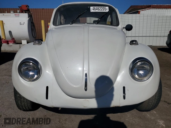 1969 Volkswagen Beetle with VIN 1190492991, listed as a Copart auction lot 46462205 with 18,726 mi miles and Clean Title. Bid and sale history available at DreamBid. Image 5.