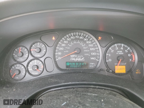 2004 Chevrolet Monte Carlo SS Supercharged z VIN 2G1WZ151049382400, wystawiony jako Copart lot #88758105 z przebiegiem 205 017 mil mil oraz Tytuł czysty. Historia ofert i sprzedaży dostępna na DreamBid. Obrazek 9.