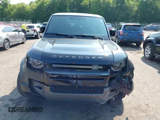 2023 Land Rover Defender with VIN SALEW6EE6P2161939, listed as a IAAI auction lot 42621426 with 33,333 mi miles and . Bid and sale history available at DreamBid. Image 12.