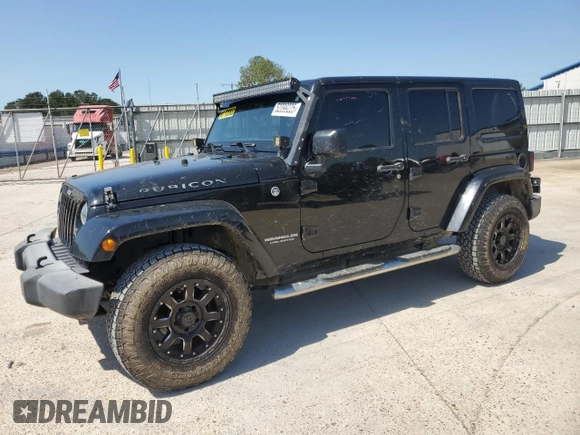 2016 Jeep Wrangler Unlimited Rubicon with VIN 1C4BJWFG5GL290757, listed as a Copart auction lot 52099225 with 102,424 mi miles and Salvage title. Bid and sale history available at DreamBid. Image 1.