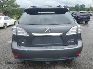 2012 Lexus RX 350 with VIN 2T2BK1BA9CC136048, listed as a Copart auction lot 56562645 with 225,702 mi miles and Clean Title. Bid and sale history available at DreamBid. Image 6.
