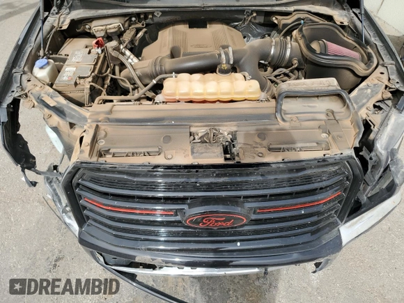 2017 Ford F-150 XL with VIN 1FTEW1EG4HFB50122, listed as a Copart auction lot 50935025 with 121,676 mi miles and Salvage Title. Bid and sale history available at carsss.com. Image 11.