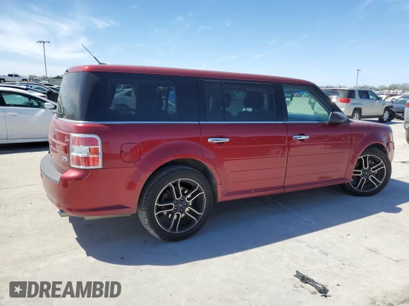 2015 Ford Flex SEL with VIN 2FMGK5C87FBA20904, listed as a Copart auction lot 48065785 with 88,209 mi miles and Salvage Title. Bid and sale history available at carsss.com. Image 3.