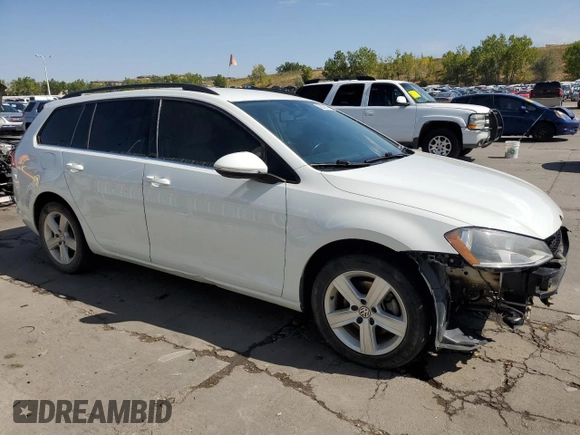 2015 Volkswagen Golf SportWagen TDI SE with VIN 3VWCA7AU9FM512671, listed as a Copart auction lot 72091414 with 105,163 mi miles and Salvage Title. Bid and sale history available at carsss.com. Image 4.