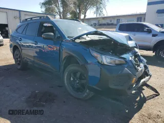 2024 Subaru Outback Wilderness z VIN 4S4BTGUDXR3209923, wystawiony jako Copart lot #58772364 z przebiegiem Nie podano mil oraz Szkoda całkowita • Salvage title. Historia ofert i sprzedaży dostępna na DreamBid. Obrazek 4.