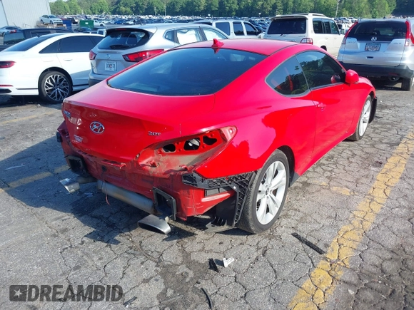 2012 Hyundai Genesis Coupe 2.0T с VIN KMHHT6KD1CU073853, выставлен на аукционе IAAI как лот 42238495 с пробегом 133 009 миль миль и . История ставок и продаж доступна на DreamBid. Изображение 4.