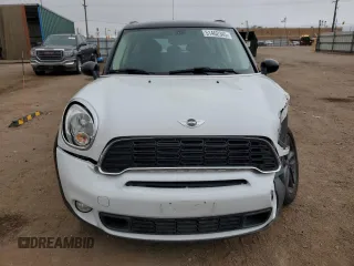 2013 MINI Countryman S ALL4 with VIN WMWZC5C52DWP32567, listed as a Copart auction lot 51462345 with 109,264 mi miles and Salvage Title. Bid and sale history available at DreamBid. Image 5.
