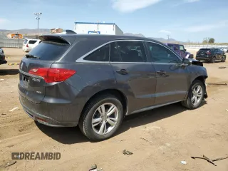 2015 Acura RDX Technology with VIN 5J8TB4H52FL019656, listed as a Copart auction lot 52647445 with 181,754 mi miles and Salvage Title. Bid and sale history available at DreamBid. Image 3.