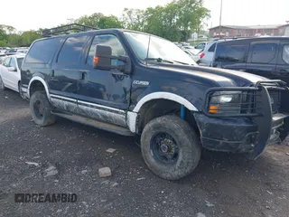 2001 Ford Excursion Limited z VIN 1FMNU43SX1ED42733, wystawiony jako IAAI lot #41923234 z przebiegiem 371 157 mil mil oraz . Historia ofert i sprzedaży dostępna na DreamBid. Obrazek 1.
