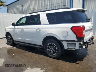 2024 Ford Expedition Max XLT z VIN 1FMJK1J83REA42036, wystawiony jako Copart lot #58350805 z przebiegiem 47 658 mil mil oraz Czysty tytuł • Clean title. Historia ofert i sprzedaży dostępna na DreamBid. Obrazek 2.